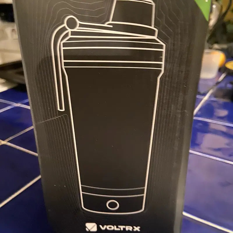 Voltrx Electric Protein Shaker Bottle - USB Rechargeable Mixer Cup for Shakes and Meal Replacements, Bpa-Free Tritan, 24Oz